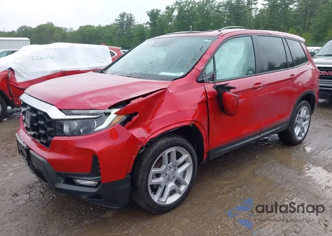 2024 Honda Passport Awd Ex-L from USA, damaged, VIN 5FNYF8H5XRB010355